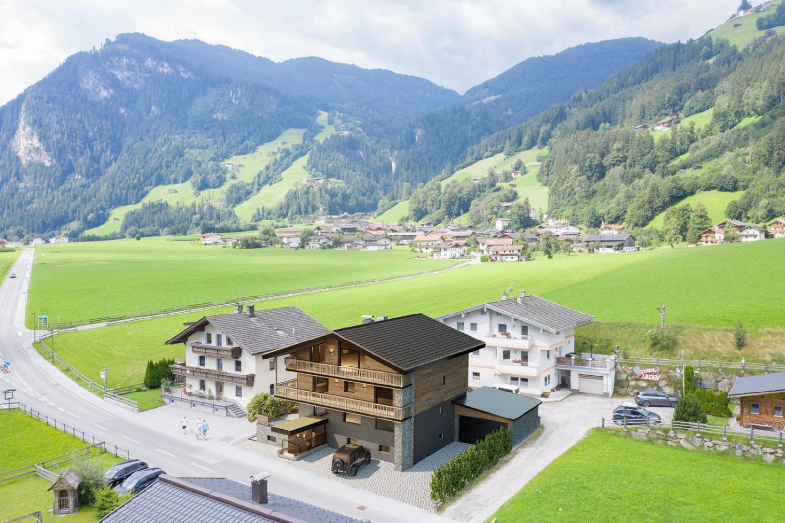 Апартаменты Loft In The Alps Penthouse Швендау Экстерьер фото